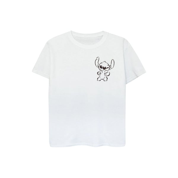 Lilo & Stitch Girls Wink Cotton T-Shirt