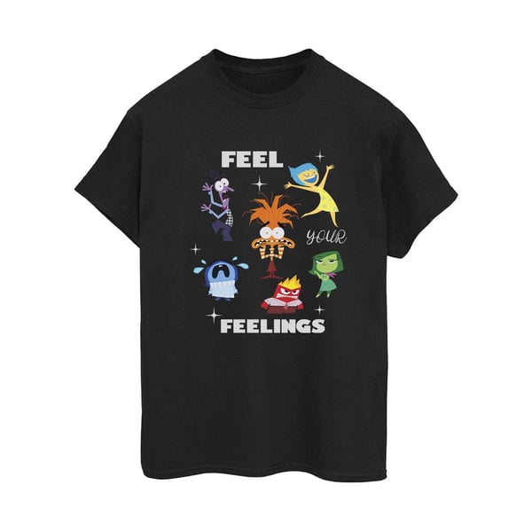 Inside Out 2 Womens/Ladies Feelings Cotton Boyfriend T-Shirt