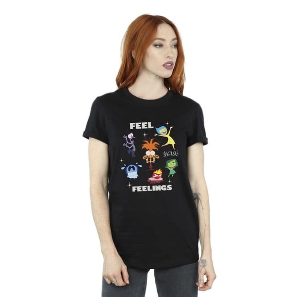 Inside Out 2 Womens/Ladies Feelings Cotton Boyfriend T-Shirt