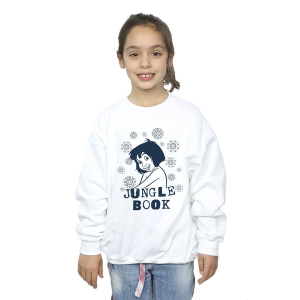 Jungle Book Girls Mowgli Flowers Sweatshirt