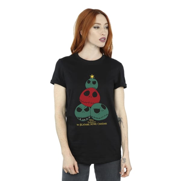 The Nightmare Before Christmas Womens/Ladies Tree Cotton Boyfriend T-Shirt