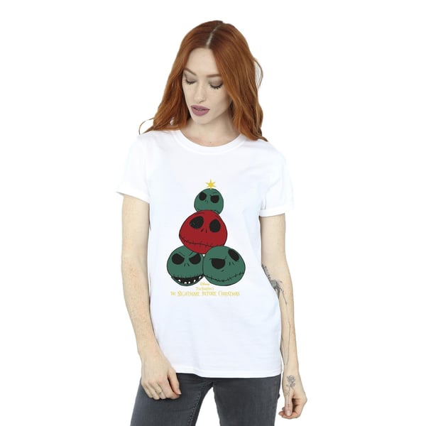 The Nightmare Before Christmas Womens/Ladies Tree Cotton Boyfriend T-Shirt