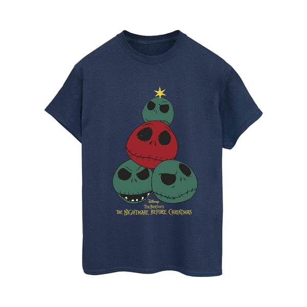 The Nightmare Before Christmas Womens/Ladies Tree Cotton Boyfriend T-Shirt