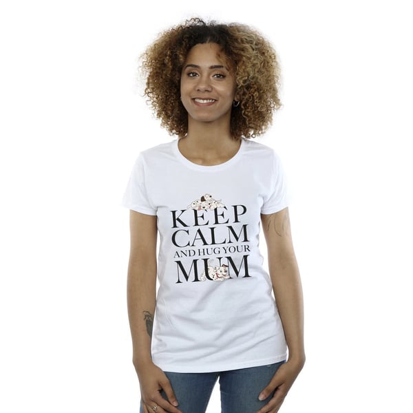 101 Dalmations Womens/Ladies Keep Calm Cotton T-Shirt