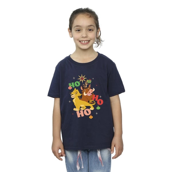 The Lion King Girls Ho Ho Ho Cotton T-Shirt