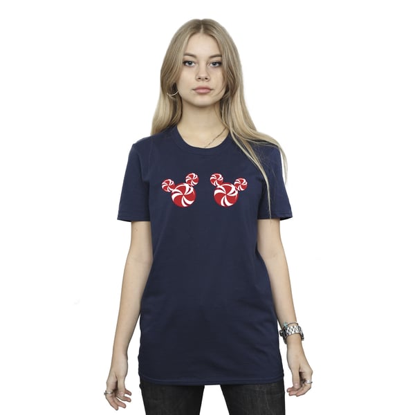 Mickey Mouse Womens/Ladies Candies Cotton Boyfriend T-Shirt