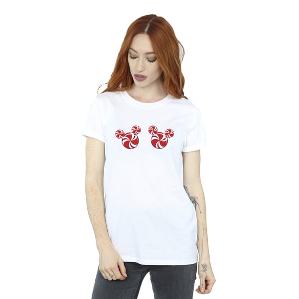 Mickey Mouse Womens/Ladies Candies Cotton Boyfriend T-Shirt