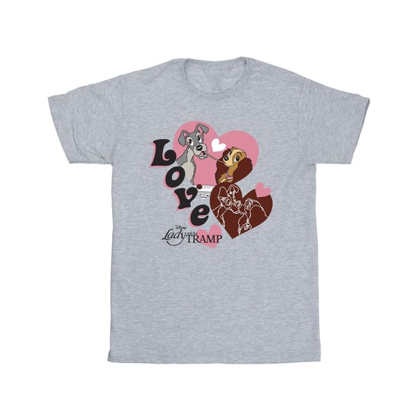 Lady And The Tramp Girls Spaghetti Love T-Shirt