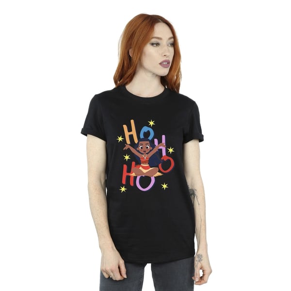 Moana Womens/Ladies Ho Ho Ho Cotton Boyfriend T-Shirt