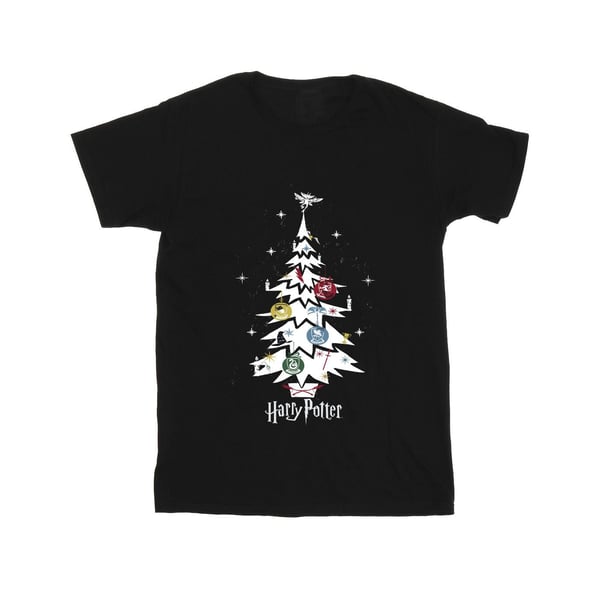 Harry Potter Girls Christmas Tree Cotton T-Shirt
