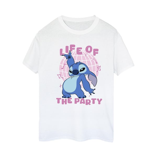 Lilo & Stitch Womens/Ladies Life Of The Party Cotton Boyfriend T-Shirt