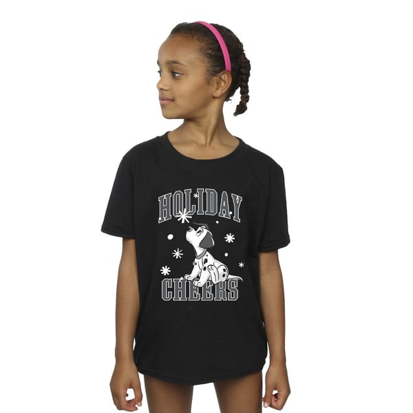 101 Dalmatians Girls Holiday Cheer Cotton T-Shirt