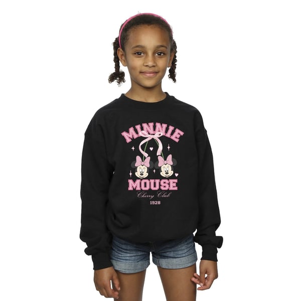 Disney Girls Cherry Club Minnie Mouse Sweatshirt