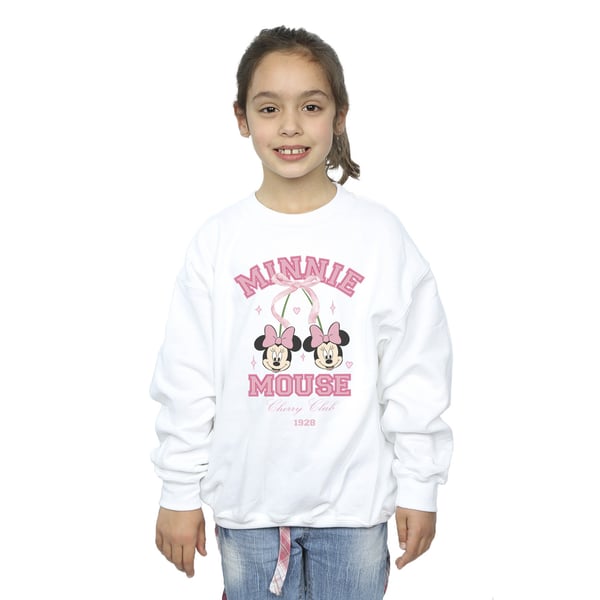 Disney Girls Cherry Club Minnie Mouse Sweatshirt