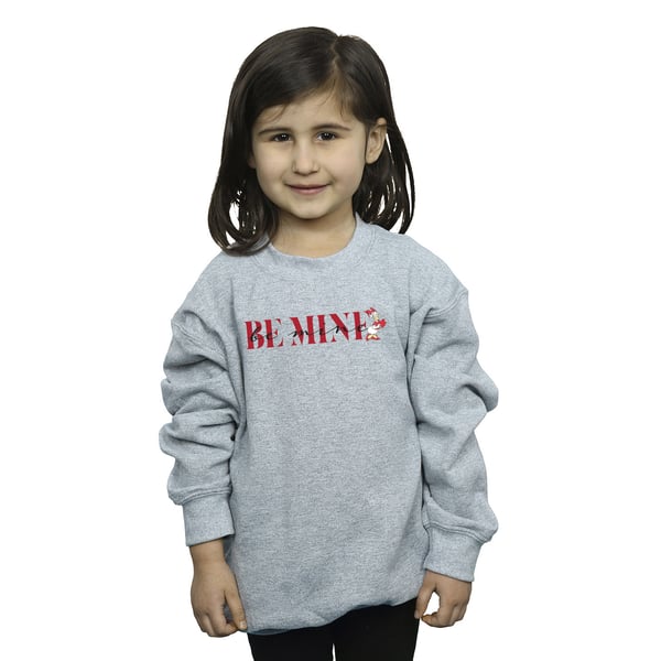 Disney Girls Valentine Be Mine Daisy Duck Sweatshirt