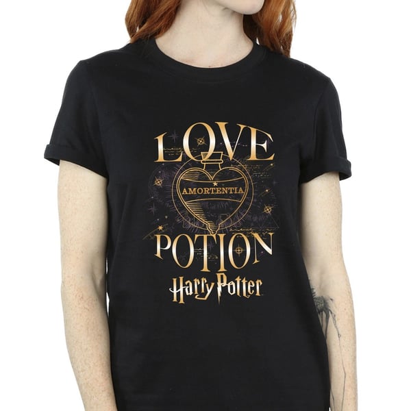 Harry Potter Womens/Ladies Amortentia Love Potion Cotton Boyfriend T-Shirt