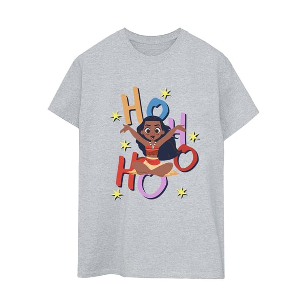 Moana Womens/Ladies Ho Ho Ho Cotton Boyfriend T-Shirt