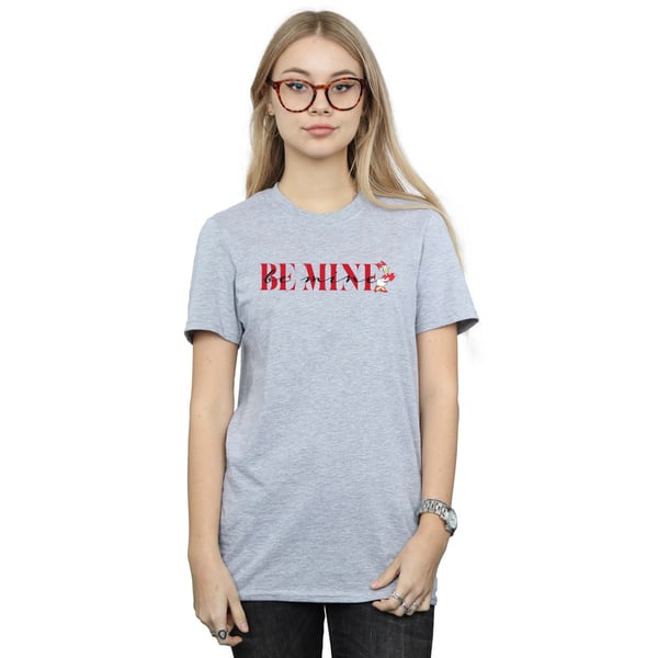 Disney Womens/Ladies Be Mine Daisy Duck Boyfriend Valentine T-Shirt