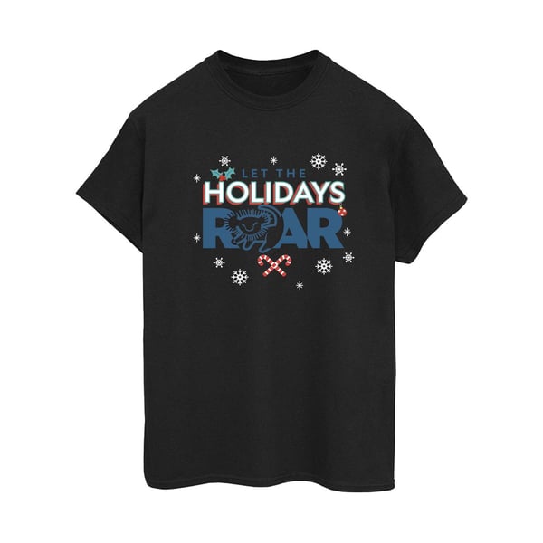 The Lion King Womens/Ladies Holidays Roar Cotton Boyfriend T-Shirt