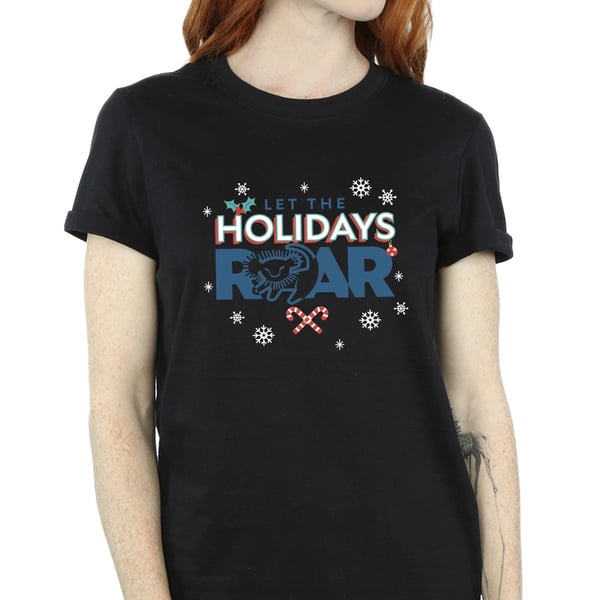 The Lion King Womens/Ladies Holidays Roar Cotton Boyfriend T-Shirt