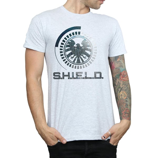 Marvel Mens Avengers SHIELD -logo T-paita