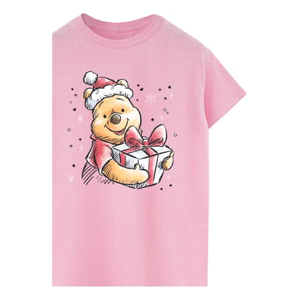 Winnie the Pooh Womens/Ladies Present Cotton Boyfriend T-Shirt