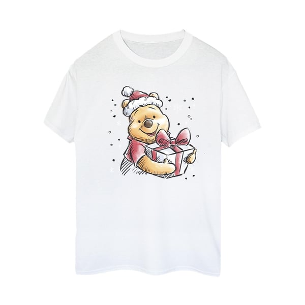 Winnie the Pooh Womens/Ladies Present Cotton Boyfriend T-Shirt