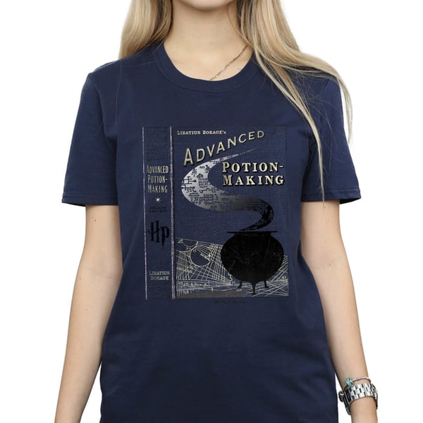 Harry Potter Womens/Ladies Hufflepuff Quidditch Team Captain Cotton Boyfriend T-Shirt
