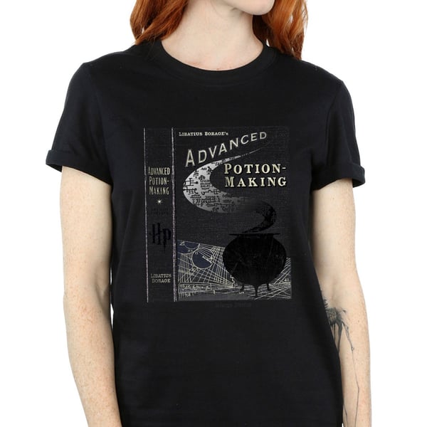 Harry Potter Womens/Ladies Hufflepuff Quidditch Team Captain Cotton Boyfriend T-Shirt