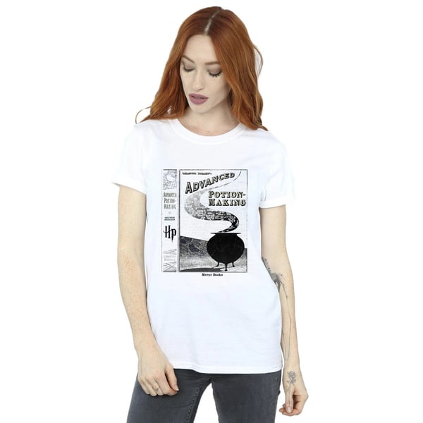 Harry Potter Womens/Ladies Hufflepuff Quidditch Team Captain Cotton Boyfriend T-Shirt