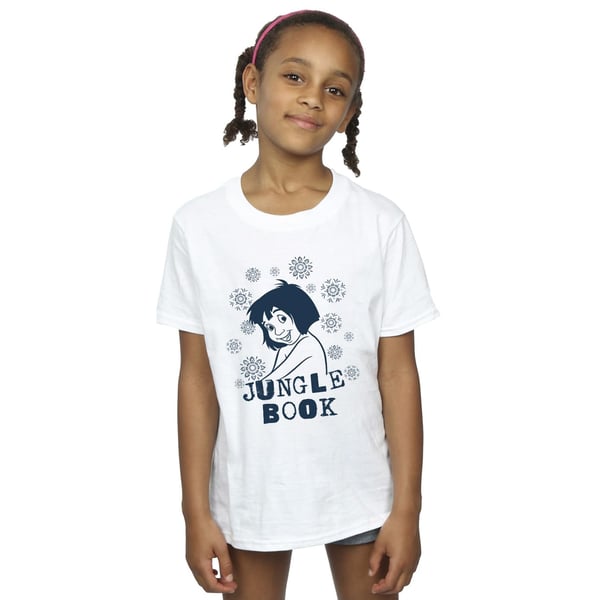 Jungle Book Girls Mowgli Flowers T-Shirt