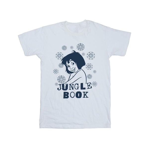 Jungle Book Girls Mowgli Flowers T-Shirt