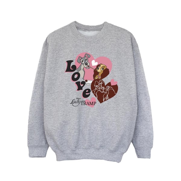 Lady And The Tramp Girls Spaghetti Love Sweatshirt