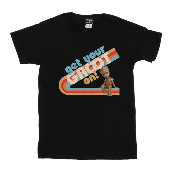 Guardians Of The Galaxy Girls Groot Retro T-Shirt