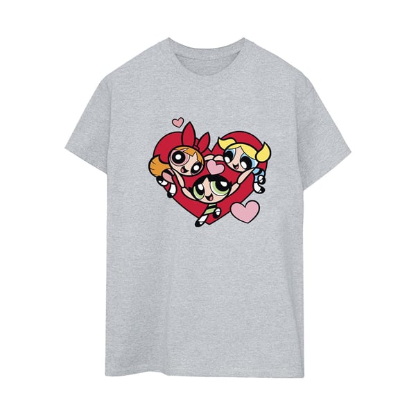 The Powerpuff Girls Womens/Ladies Holding Hands Boyfriend T-Shirt The Powerpuff Girls Womens/Ladies Holding Hands Boyfriend T-Shirt