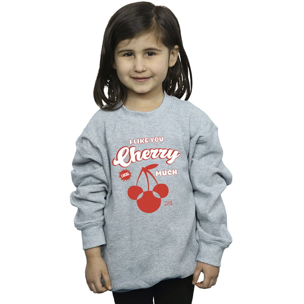 Disney Girls Mickey Mouse Cherry Sweatshirt