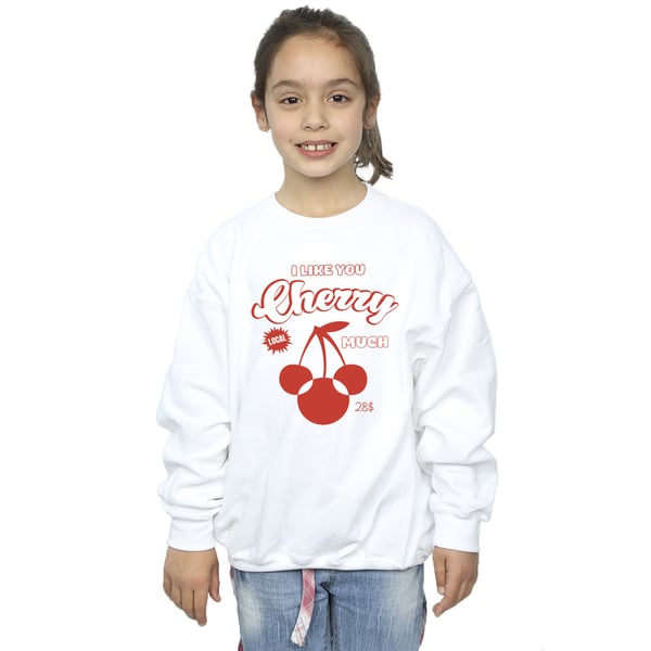 Disney Girls Mickey Mouse Cherry Sweatshirt