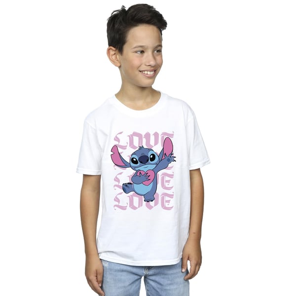 Lilo & Stitch Boys Valentine Love Cotton T-Shirt