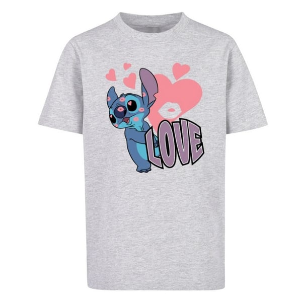 Lilo & Stitch Naisten/Naisten Love Hearts T-paita