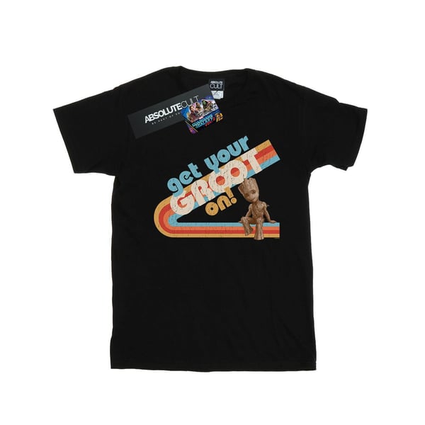 Guardians Of The Galaxy Poikien Groot Retro Puuvilla T-paita