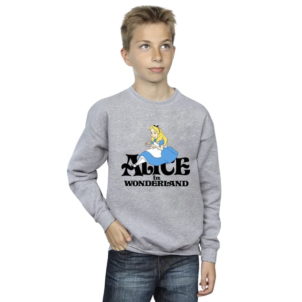 Disney Boys Alice In Wonderland Tea Drinker Classic Sweatshirt
