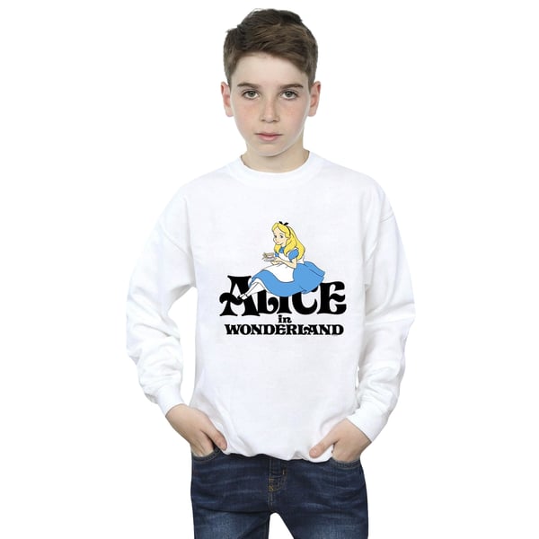 Disney Boys Alice In Wonderland Tea Drinker Classic Sweatshirt