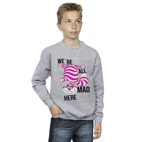 Disney Boys Alice In Wonderland All Mad Here Sweatshirt