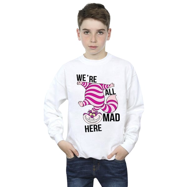 Disney Boys Alice In Wonderland All Mad Here Sweatshirt