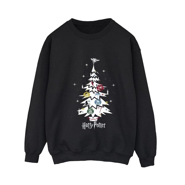 Harry Potter Womens/Ladies Christmas Tree Sweatshirt