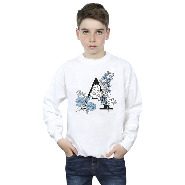 Disney Boys Alice In Wonderland Letter A Sweatshirt