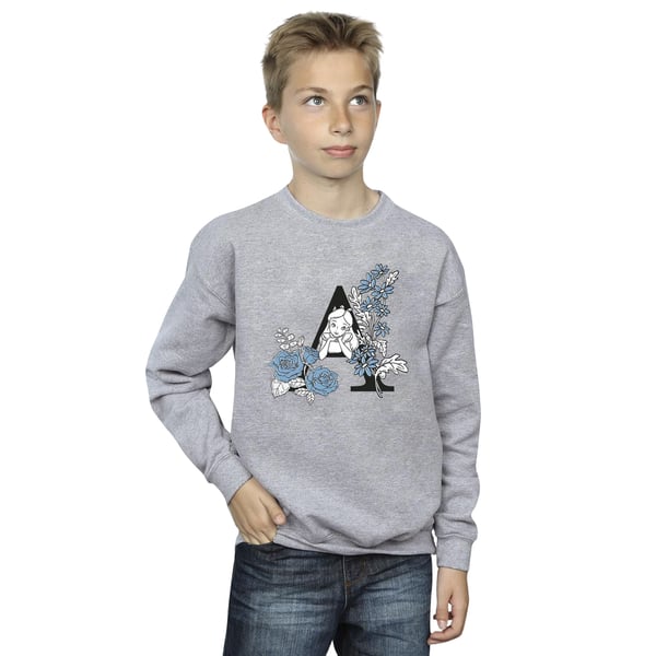 Disney Boys Alice In Wonderland Letter A Sweatshirt