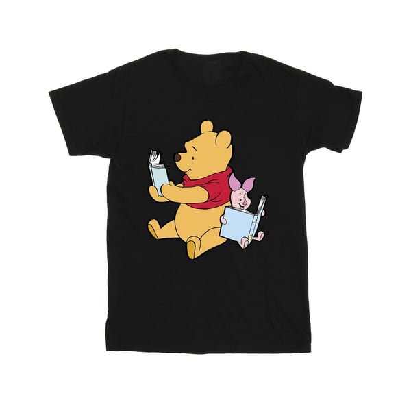 Winnie the Pooh Mens Reading Cotton T-Shirt