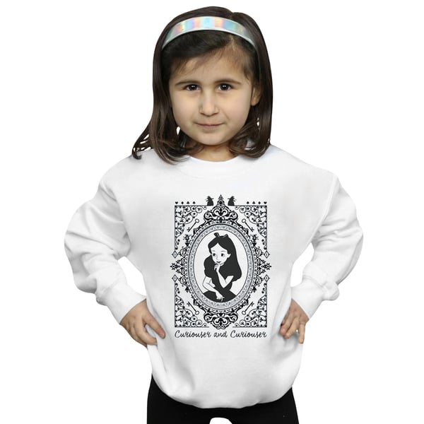 Disney Girls Alice In Wonderland Frame Sweatshirt