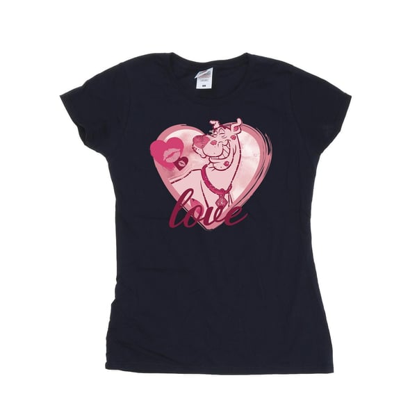 Scooby Doo Womens/Ladies Love Kisses Cotton T-Shirt